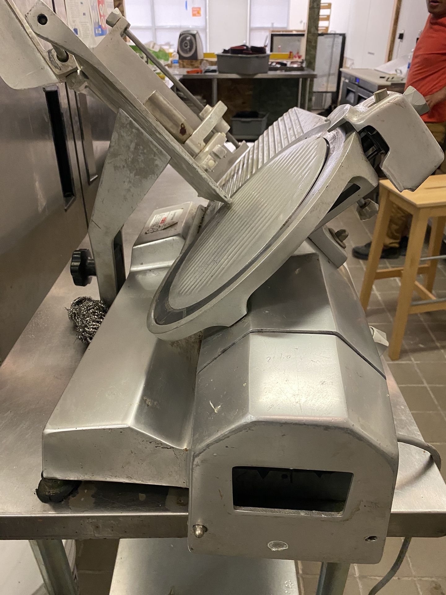 Used Univex 9512 Commercial Manual Meat Slicer
