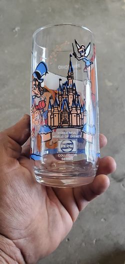 Vintage glass cup Pepsi in good condition