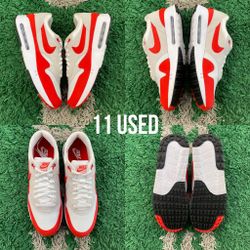 Nike Air Max 1 86 OG Big Bubble Sport Red Size Z11