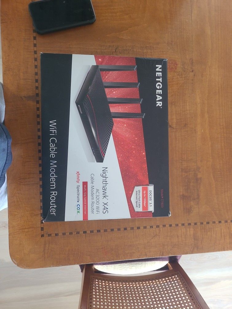 NETGEAR NIGHTHAWK X4S AC3200 Wifi Cable Modem Router