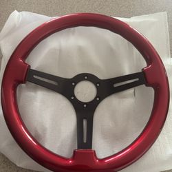 Custom Painted Wood Steering Wheels