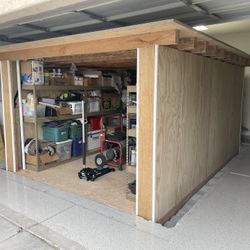 Under Garage Storage Rooms