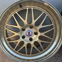 Authentic HRE 540 Wheels 20inch Staggered Set Up 
