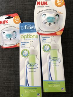 Dr Brown’s Bottles and Baby Pacifiers