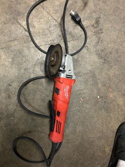 Milwaukee Corded Angle Grinder