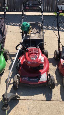 Lawnmowers and trimmers