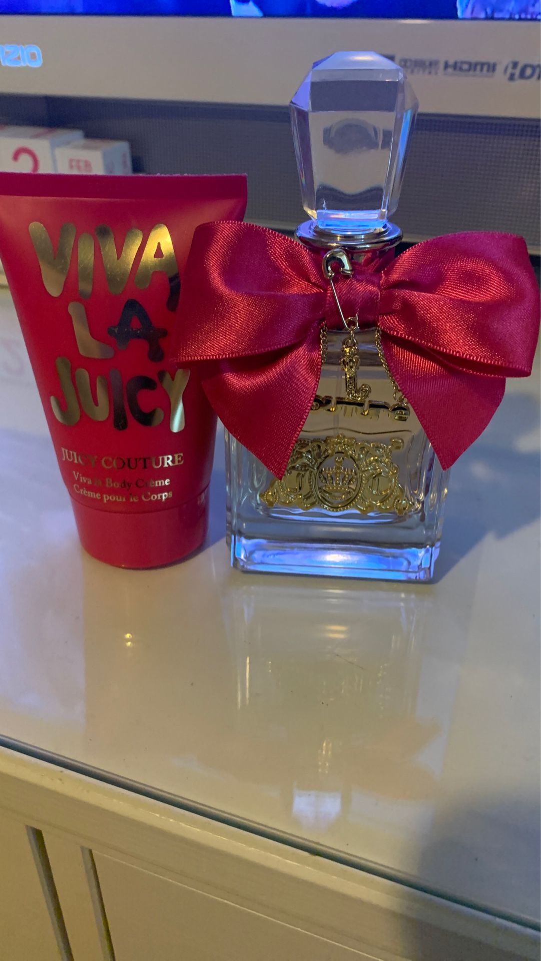Juicy couture perfume and body lotion