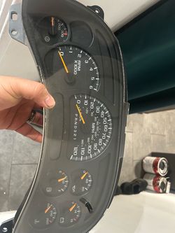 2006 silverado cluster