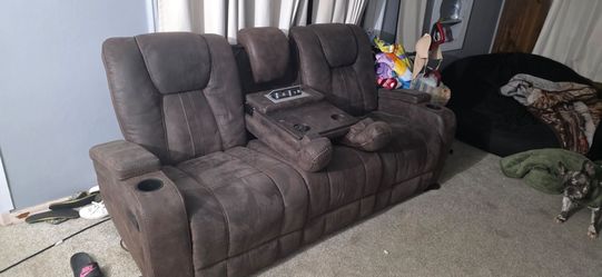 Reclining Loveseat with Console