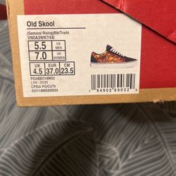 Vans Mens Size 5.5 