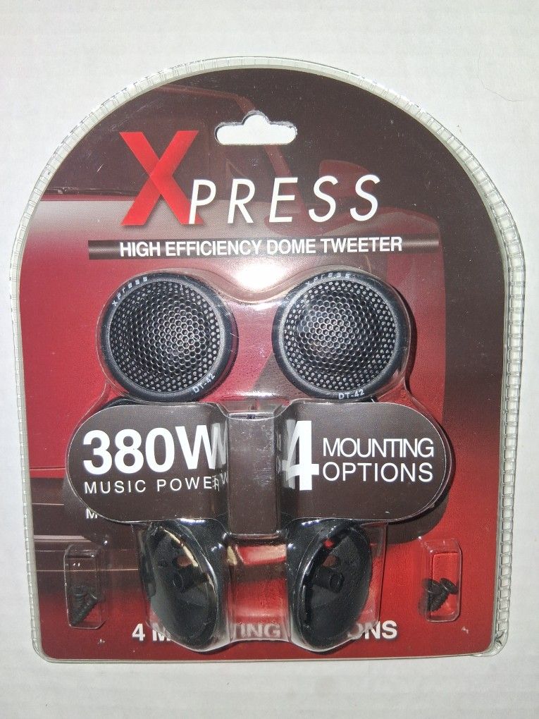 Xpress Audio Dome Tweeters Brand New In The Box 