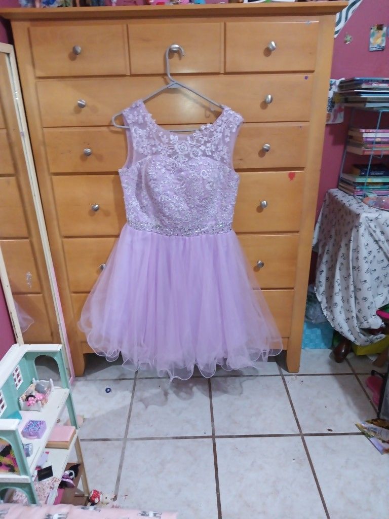 Purple Dama Dress 