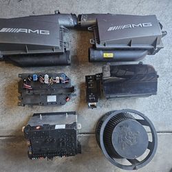 MERCEDES BENZ AMG ASSEMBLY AND RELATED COMPONENTS PARTS 7PC