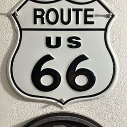 Metal Signs -$35 For Both 