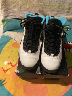 OG Powder blue Jordan 10’s