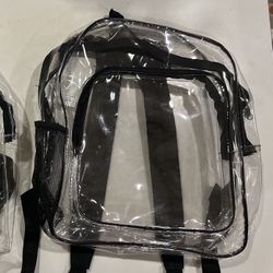 Clear Back Pack