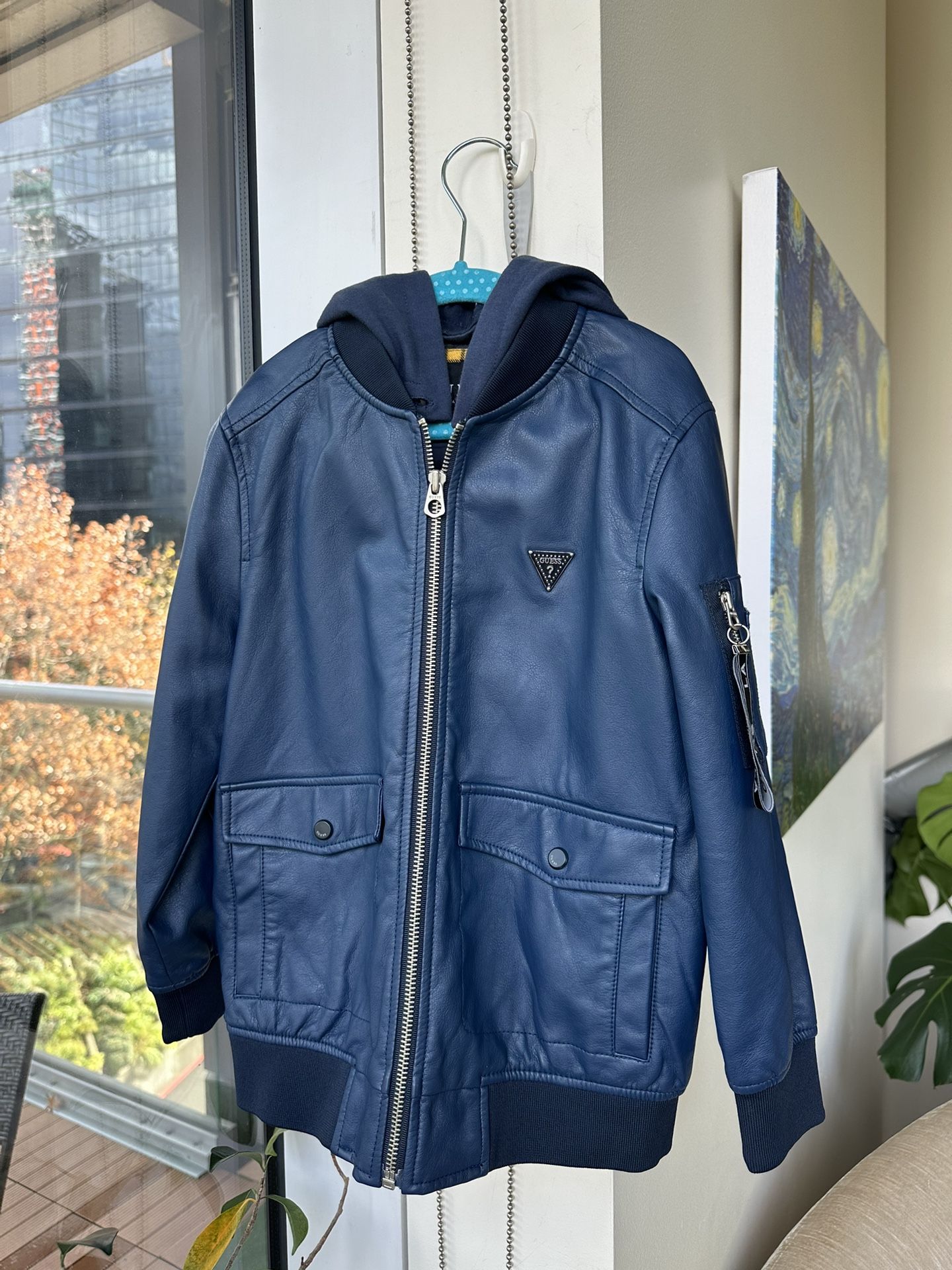 Guess Faux leather Jacket for Kids (age 6-8)