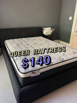 New queen mattress only $140