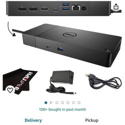 Dell WD19S Docking Station with 180W Power Adapter and 130W Power Delivery - USB Type-C HDMI, Dual DisplayPort (WD19S180W) -Boomph's Comprehensive Ult