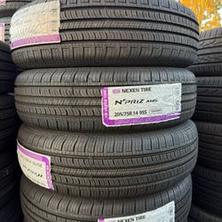 205/75/14 Nexen 4 New Tires Installed And Balanced 50,000 Miles Warranty 