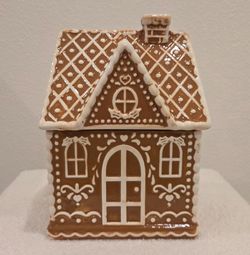 Gingerbread House Cookie Jar