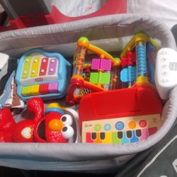 Baby Bassinet & Toys 