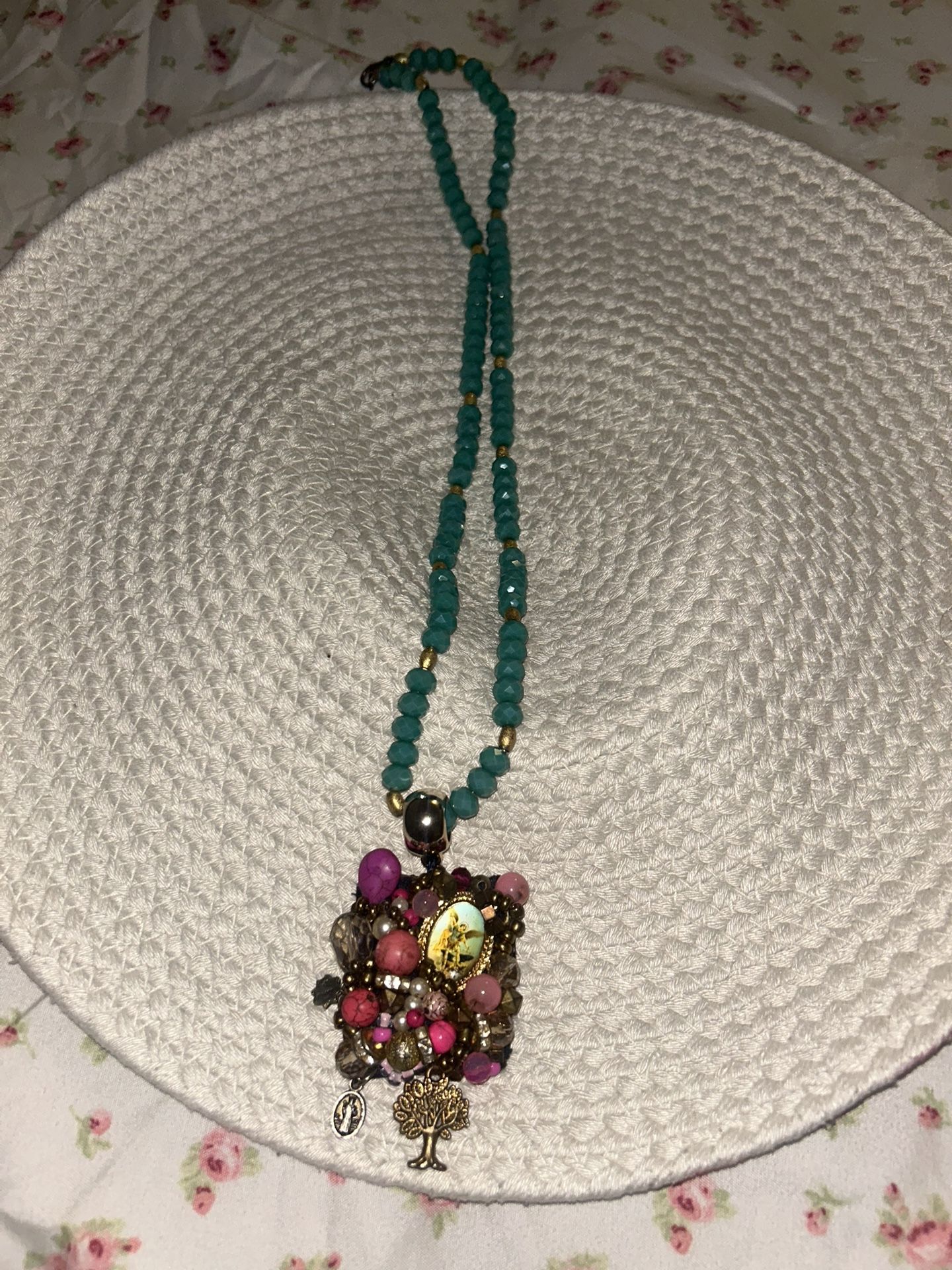 Turquoise Beaded Necklace