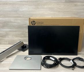 HP E24 G4 24" IPS Full HD Business Monitor With Stand And Box (PO1023861)