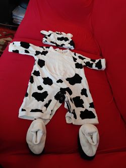 Custum cow for boy or girl size 24 month