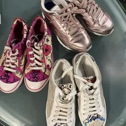 Coach, Steve Madden, And Rose Gold Reeboks $15/pair