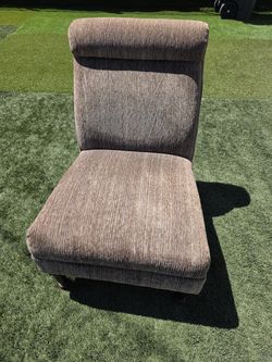 Vintage Armless Slipper Chair / Accent Lounge Chair - Great Condition