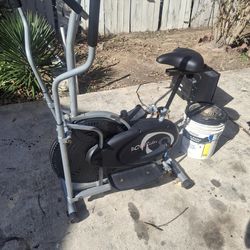 Exercise machine bicycle