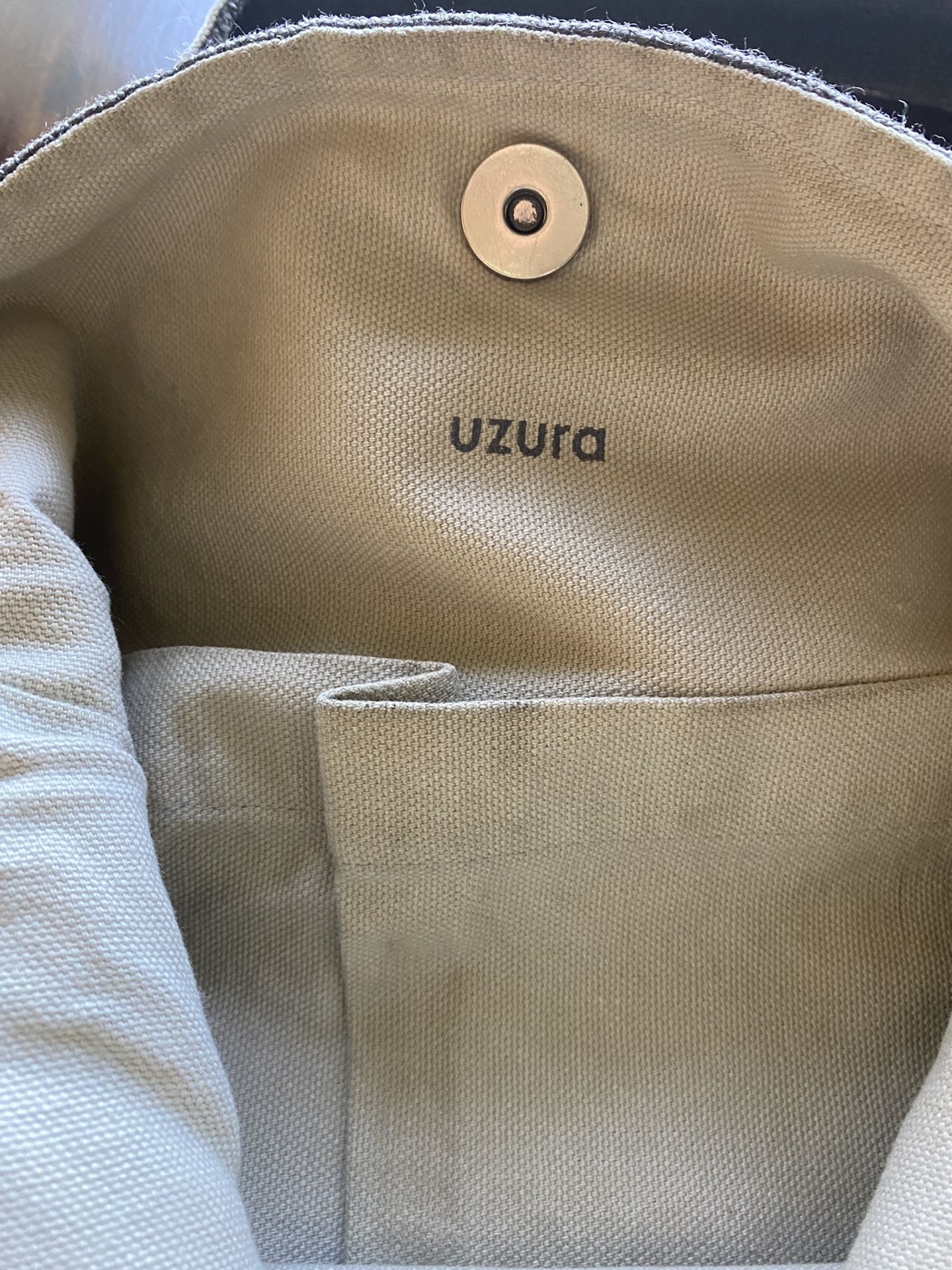 Uzura Seattle Designer Cotton Canvas Messenger Bag Purse