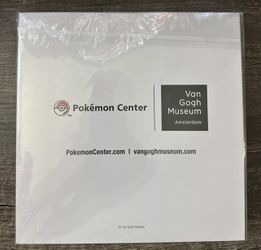 Pokemon Center Van Gogh Amsterdam Museum Painting Pin Box Set 6-Pack IN HAND