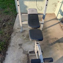 Sturdy Adjustable Weight Bench – No Weights Included