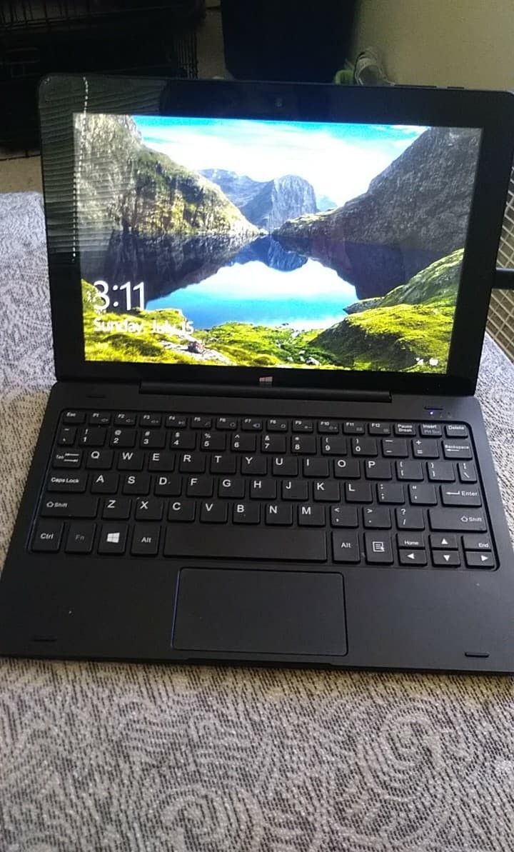 Great condition used laptop/tablet. Model number is NS-p10w8100. Insignia