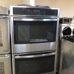 Ge 30”wide Stainless Steel Double Wall Oven Electric 