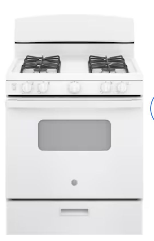 New 30 Inch GE White Gas Range/Stove Still In Box Also Have 3 New Dishwashers For $175 Each