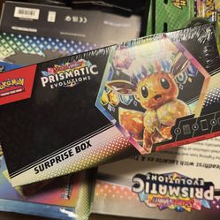 Prismatic Evolutions Surprise Box 