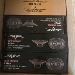 8 Skar Car Speakers 6x9