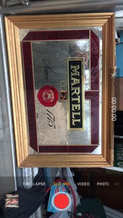 Martell Cognac mirror