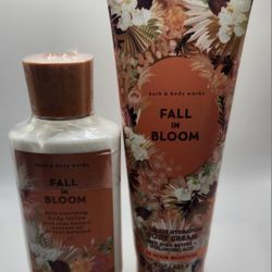 Bath & Body Works Bundle ~ FALL IN BLOOM ~ Shea Butter & Hyaluronic Acid NEW!!