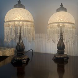 Moving truck 🛻 Is Coming ! Beautiful Beaded Antique Lamps