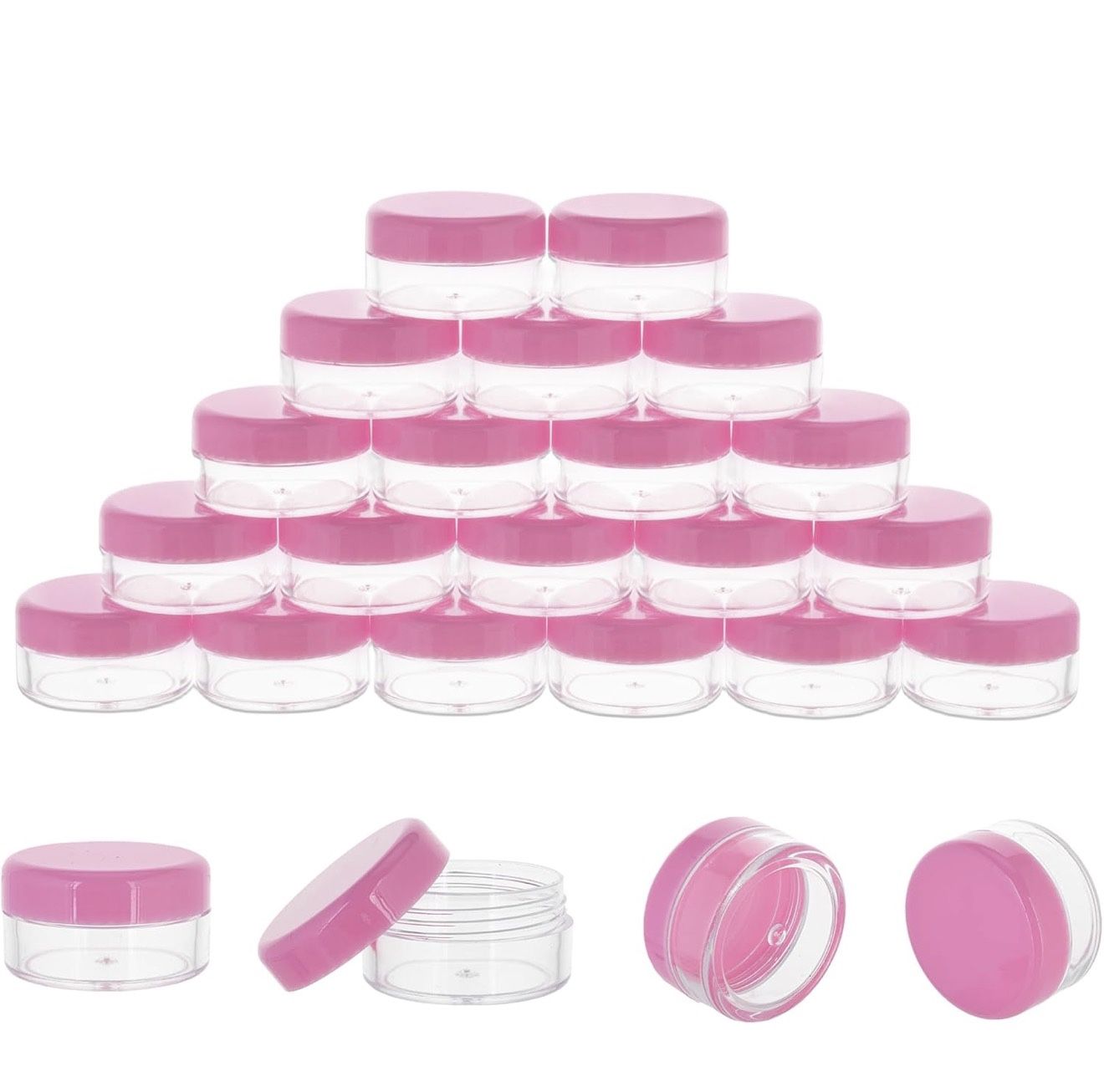 10 Gram Containers With Lids - 31 Count 