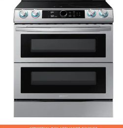 Samsung 6.3 Cu Ft 4 Element Burner Slide - In Electric Induction Range With Air Fry In Fingerprint Resistant Stainless Steel 