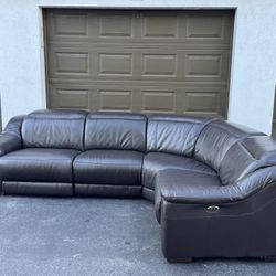 Sectional Couch/Sofa - Brown - Recliners - Delivery Available 🚛