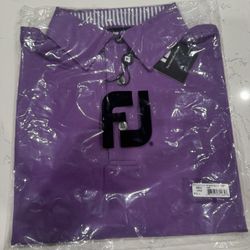Golf FootJoy Purple Shirt (Large)
