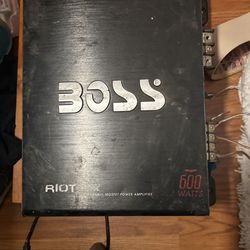 Boss Riot A3002 2 Channel MOSFET Power Amp