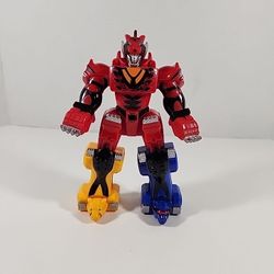 Power Rangers 6" Jungle Fury Megazord 2007 Red Action Figure Toy Bandai