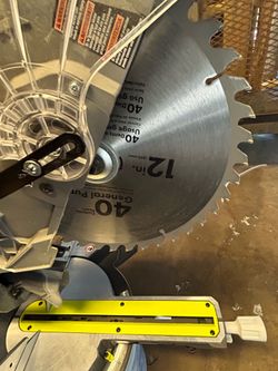 $200$. 15 Amp 12 in. Corded Sliding Compound Miter Saw with LED Cutline Indicator